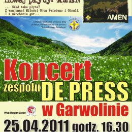 Koncert w Garwolinie – Premiera płyty Amen